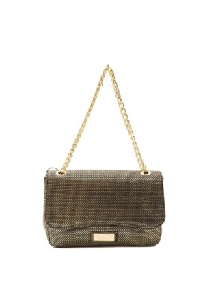 Oro Gold Crossbody Bag