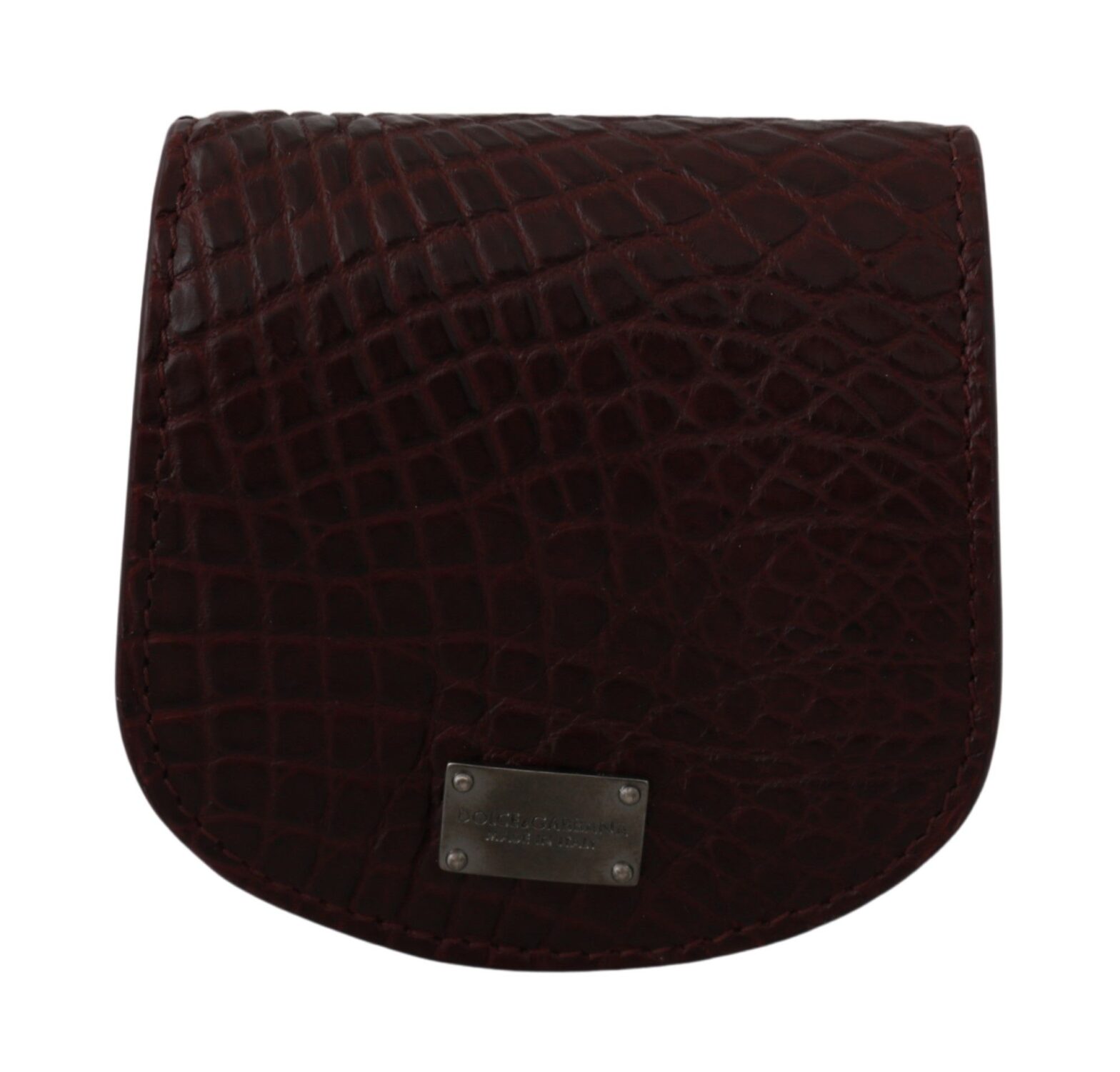 Dolce & Gabbana - Brown Exotic Skin Pocket Condom Case Holder