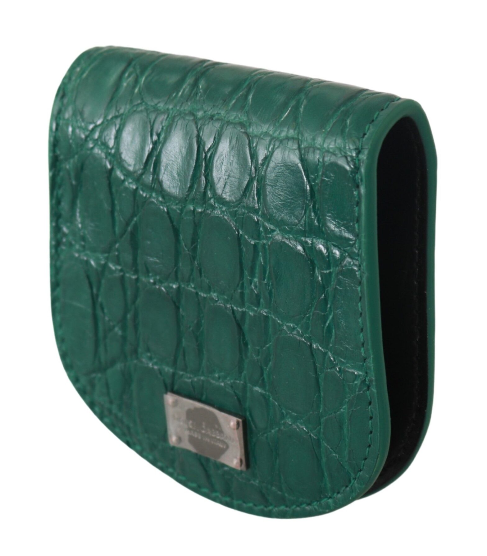 Dolce & Gabbana - Green Exotic Skins Condom Case Holder Wallet
