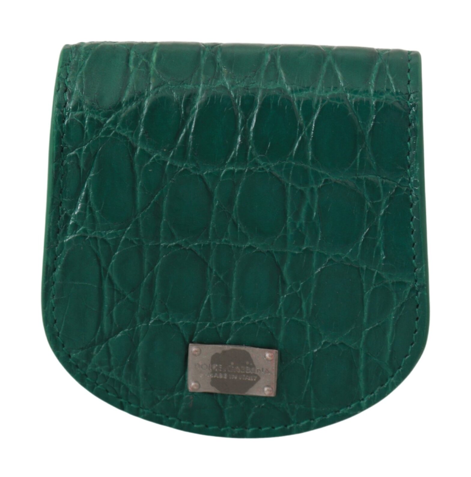 Dolce & Gabbana - Green Exotic Skins Condom Case Holder Wallet