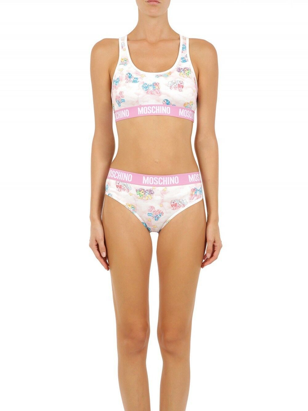 Moschino - White Two-Piece Sleepwear My Little Pony Bikini
