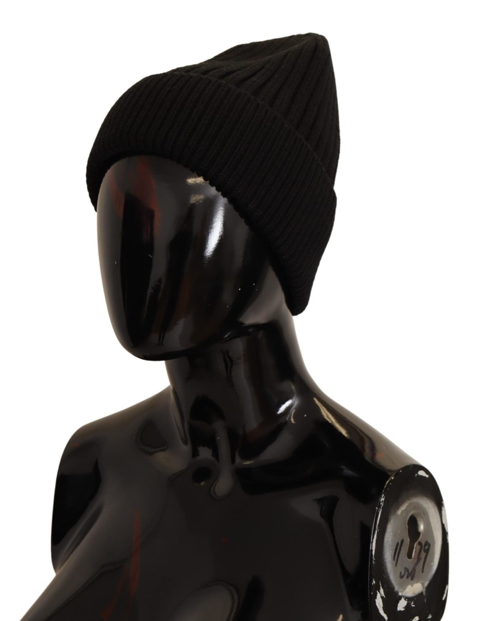 Dolce & Gabbana - Black Wool Knit Women Winter Hat
