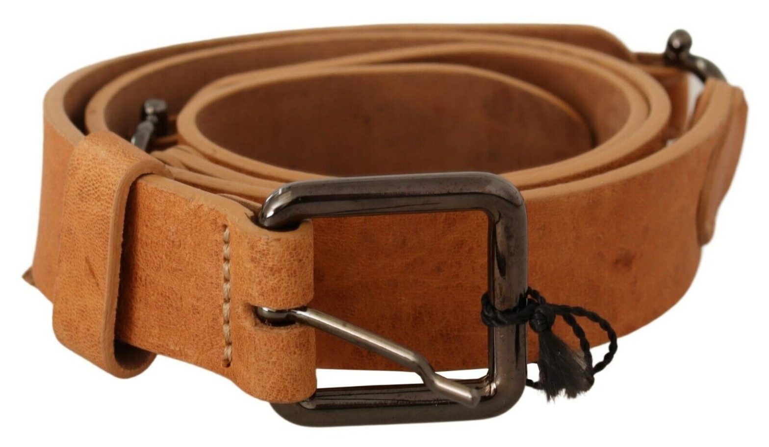 Costume National - Light Brown Buckle Waist Belt