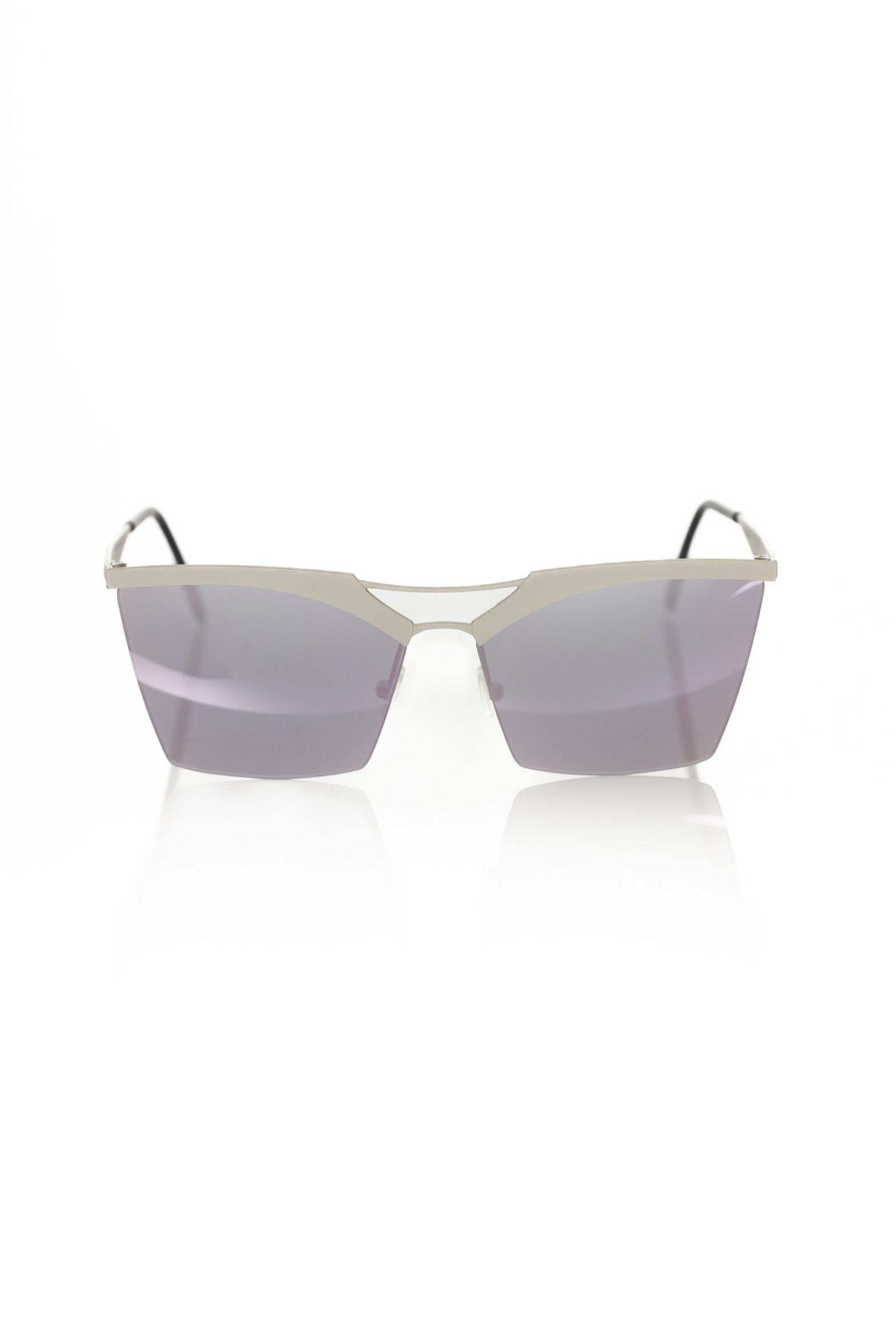 Frankie Morello - Silver Metallic Women Sunglasses