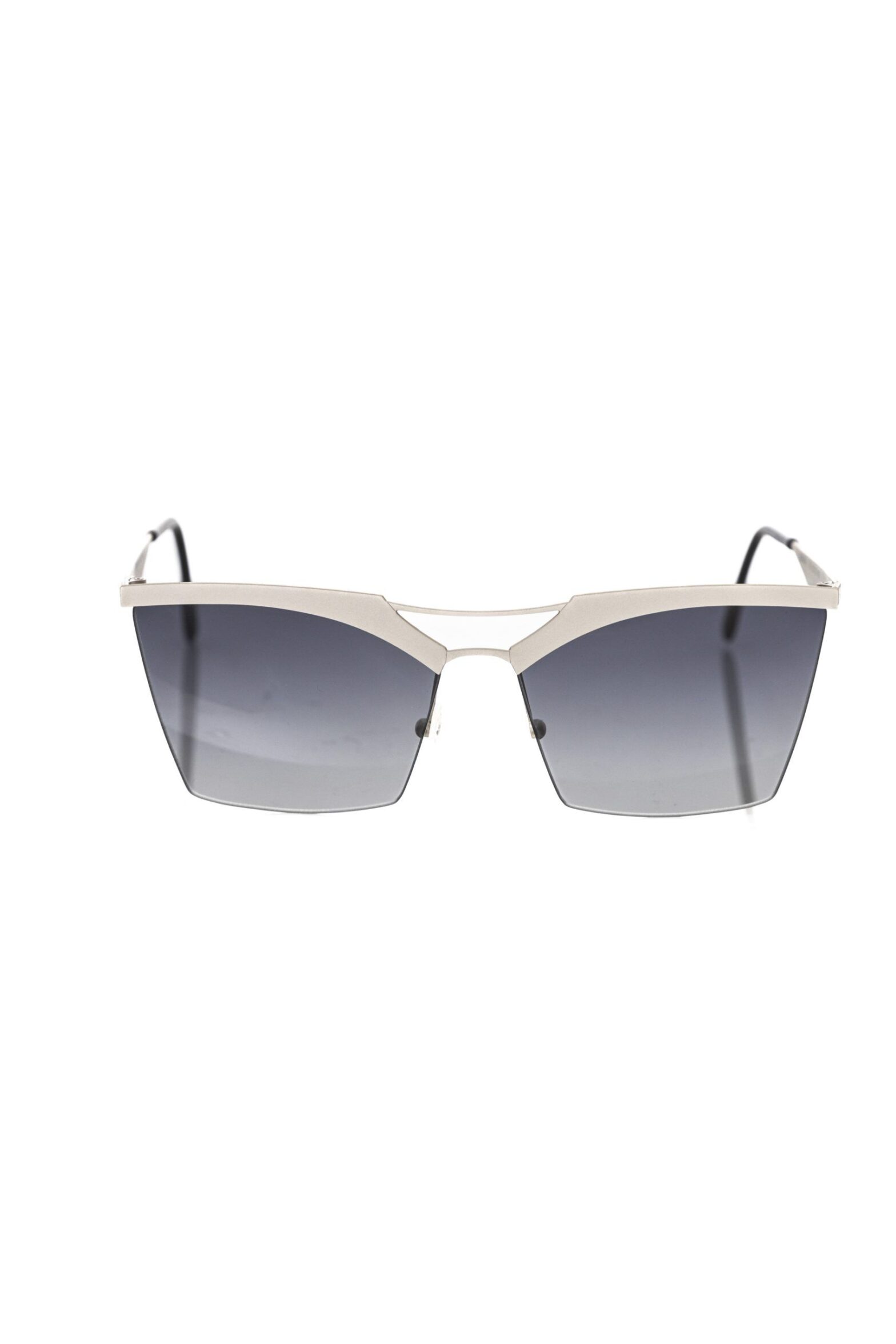 Frankie Morello - Silver Metallic Women’s Sunglass