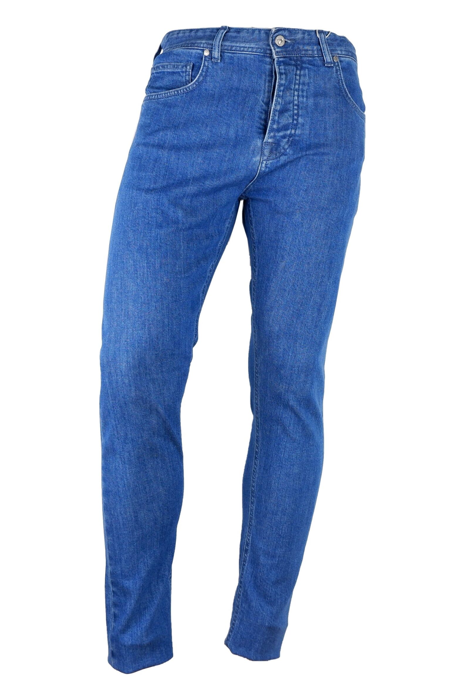 Aquascutum - Blue Cotton Men’s Jeans