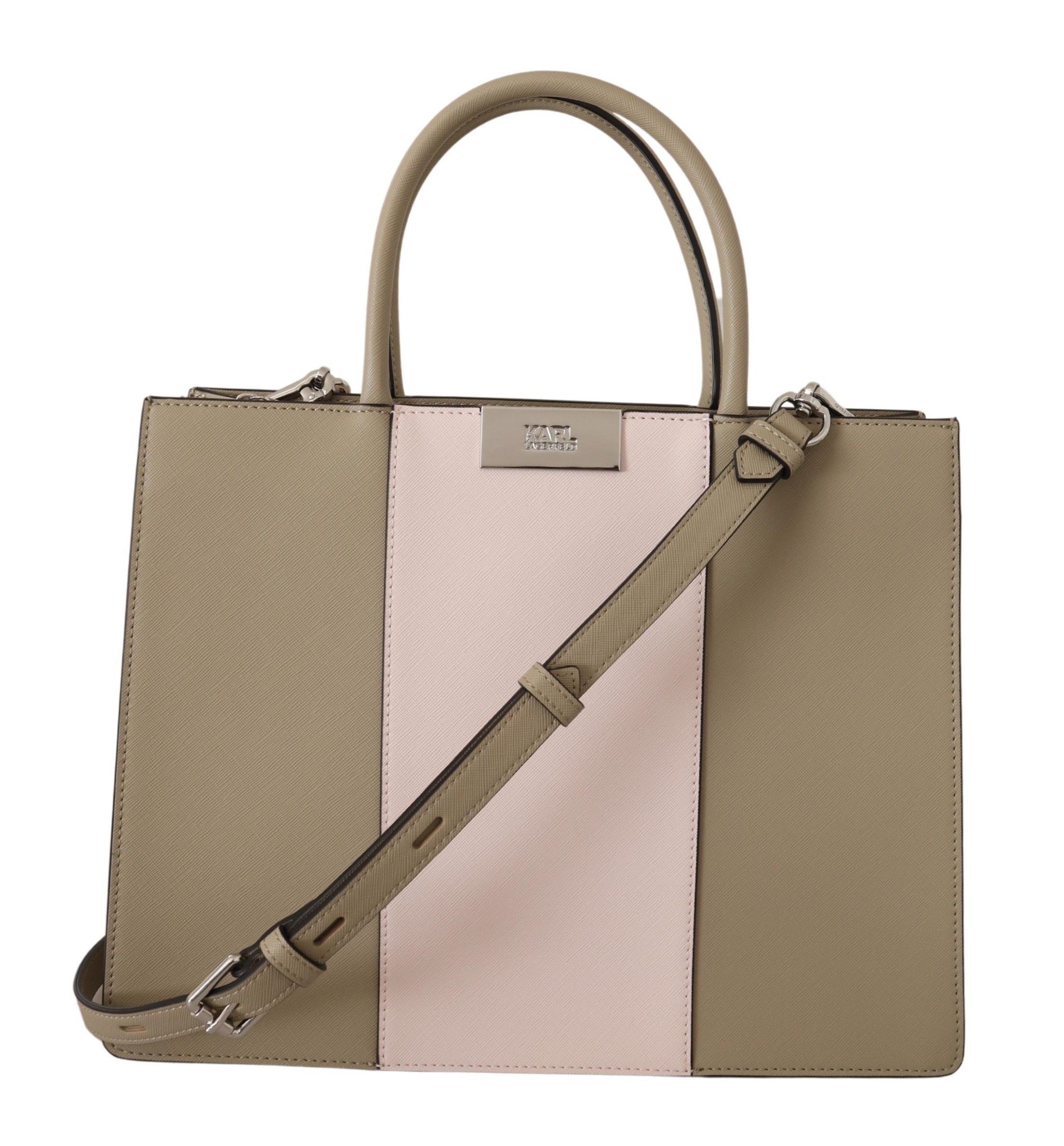 Karl Lagerfeld - Elegant Sage Green Tote Shoulder Bag