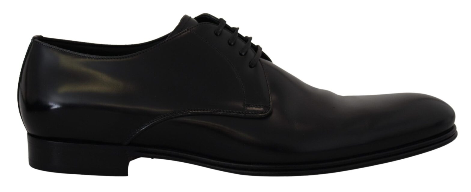 Dolce & Gabbana - Black Leather Formal Dress Shoes