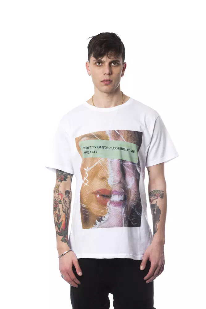 Nicolo Tonetto - White Cotton Men T-Shirt