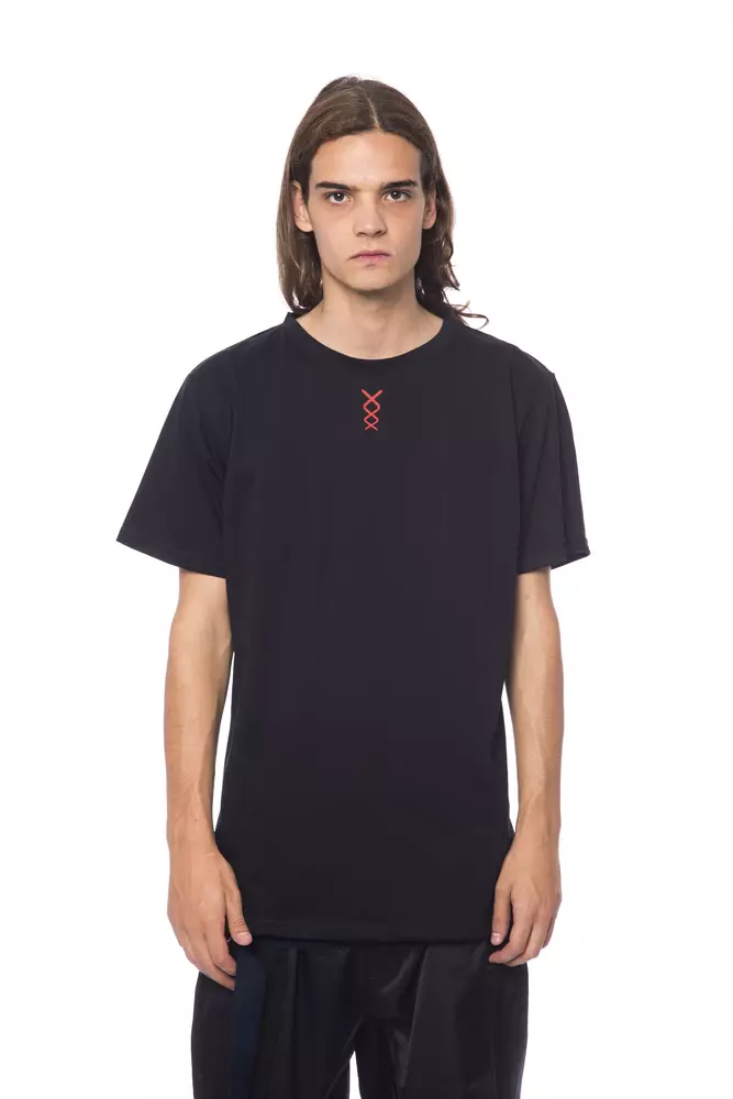 Nicolo Tonetto - Black Cotton Men T-Shirt
