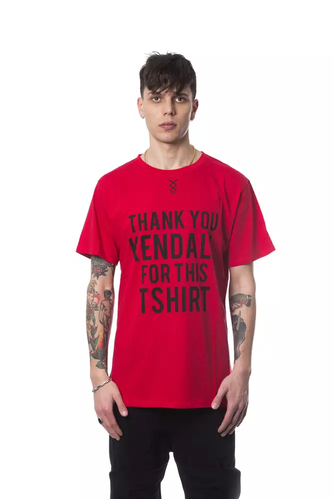 Nicolo Tonetto - Red Cotton Men T-Shirt