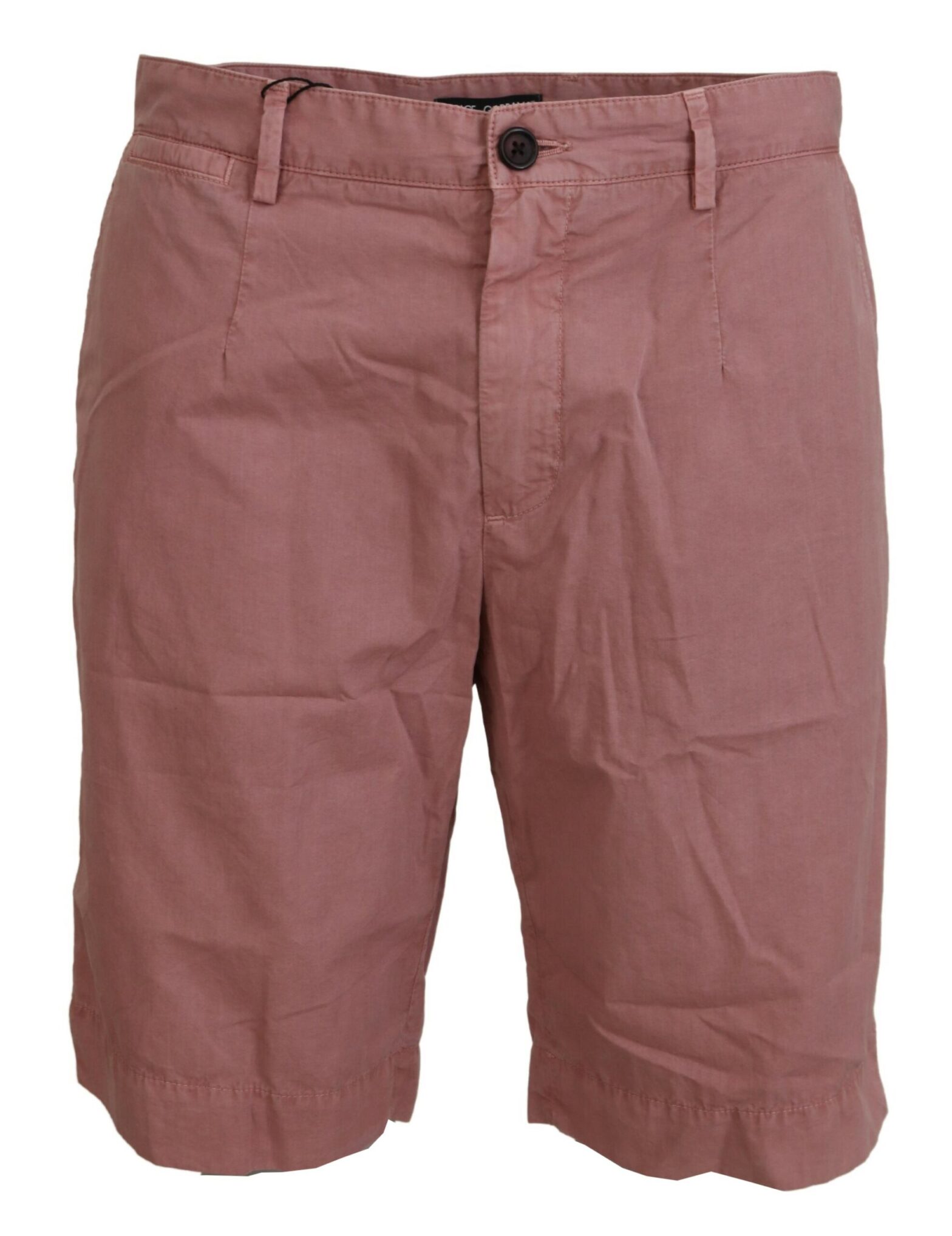 Dolce & Gabbana - Pink Chinos Cotton Casual Mens Shorts