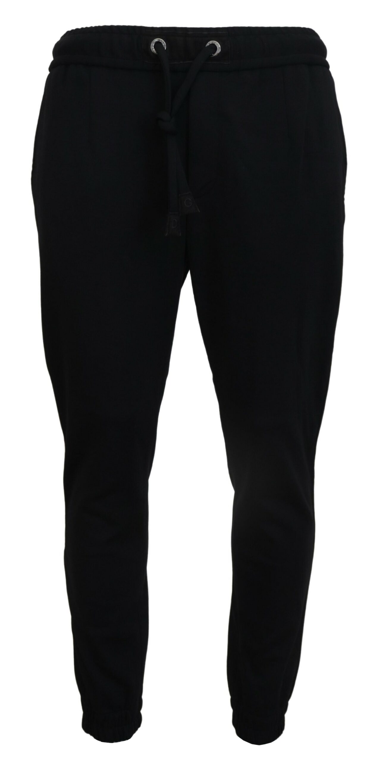 Dolce & Gabbana - Black Mens Sport Wool Sweatpants Pants