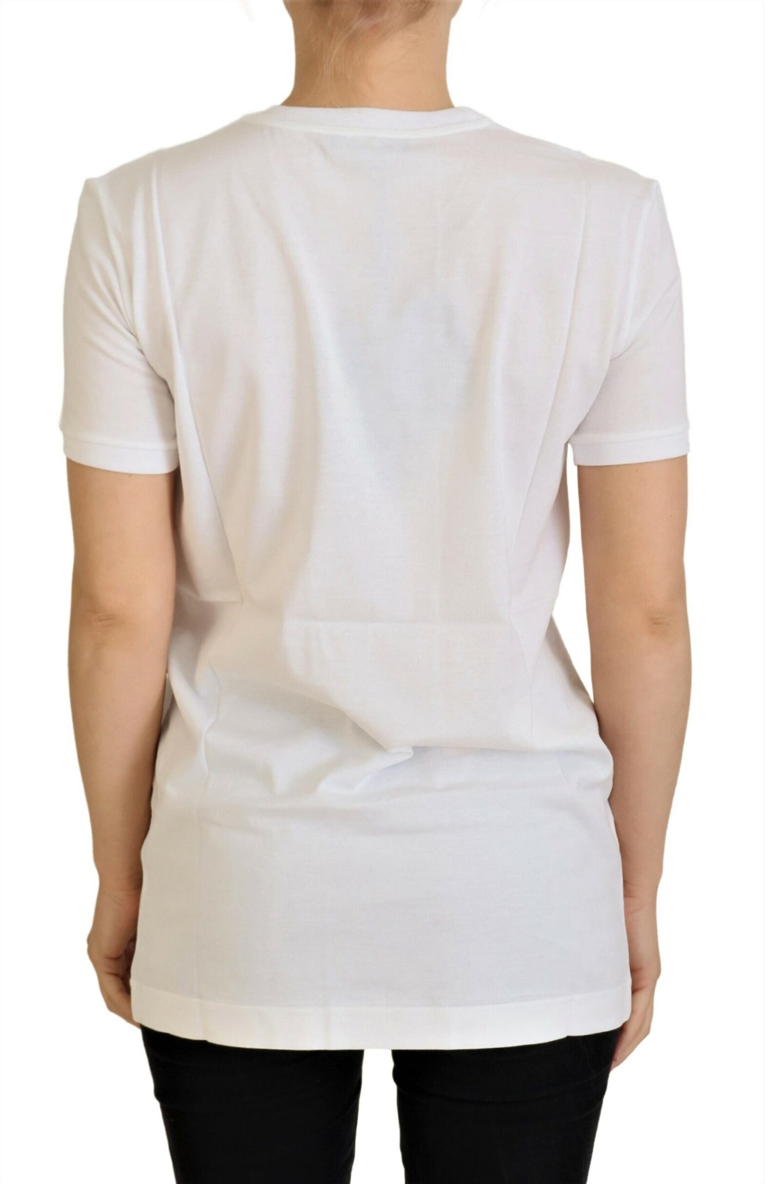 Dolce & Gabbana - White Cotton DG Loves SUD  T-shirt