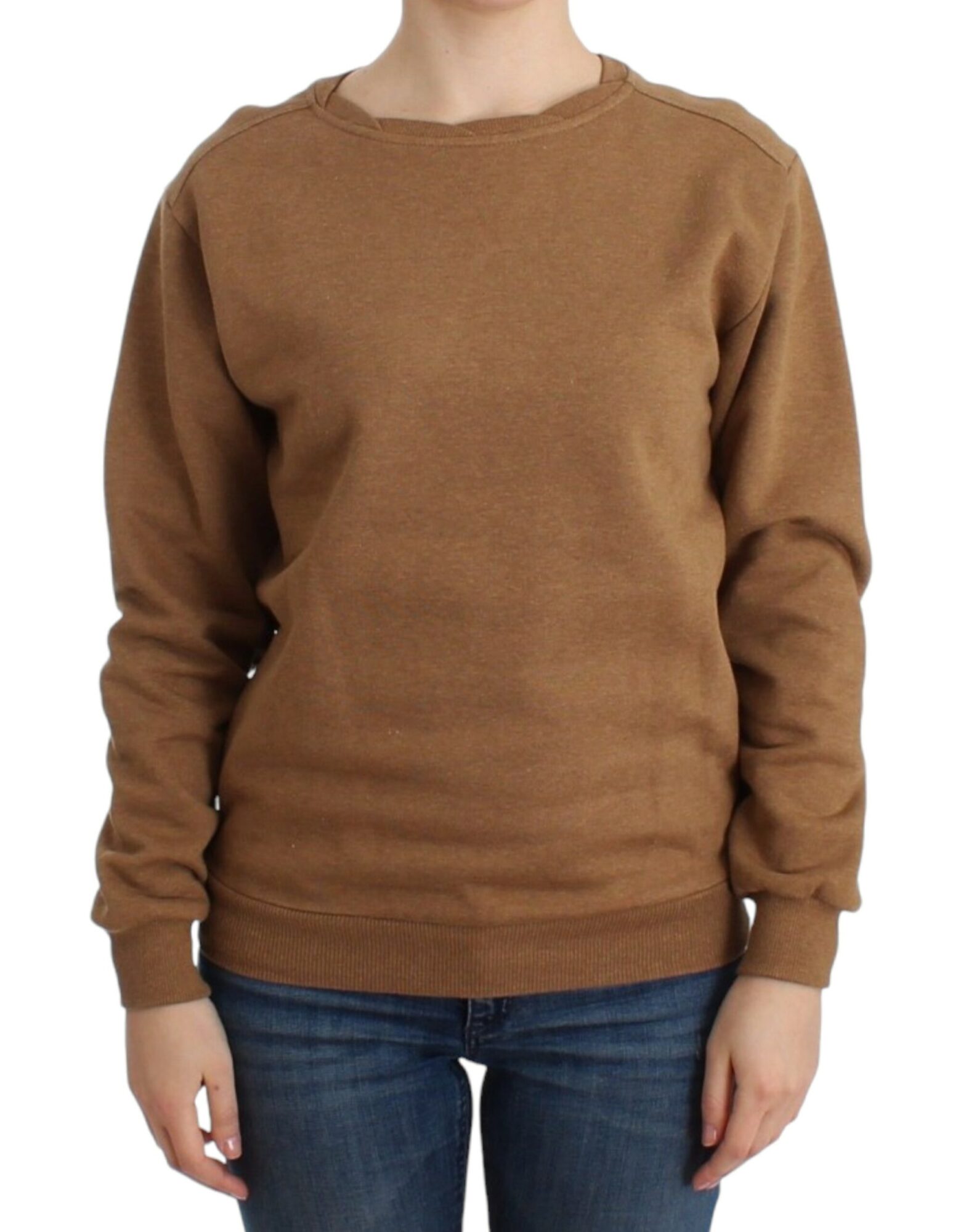 John Galliano - Brown Crewneck Cotton Sweater