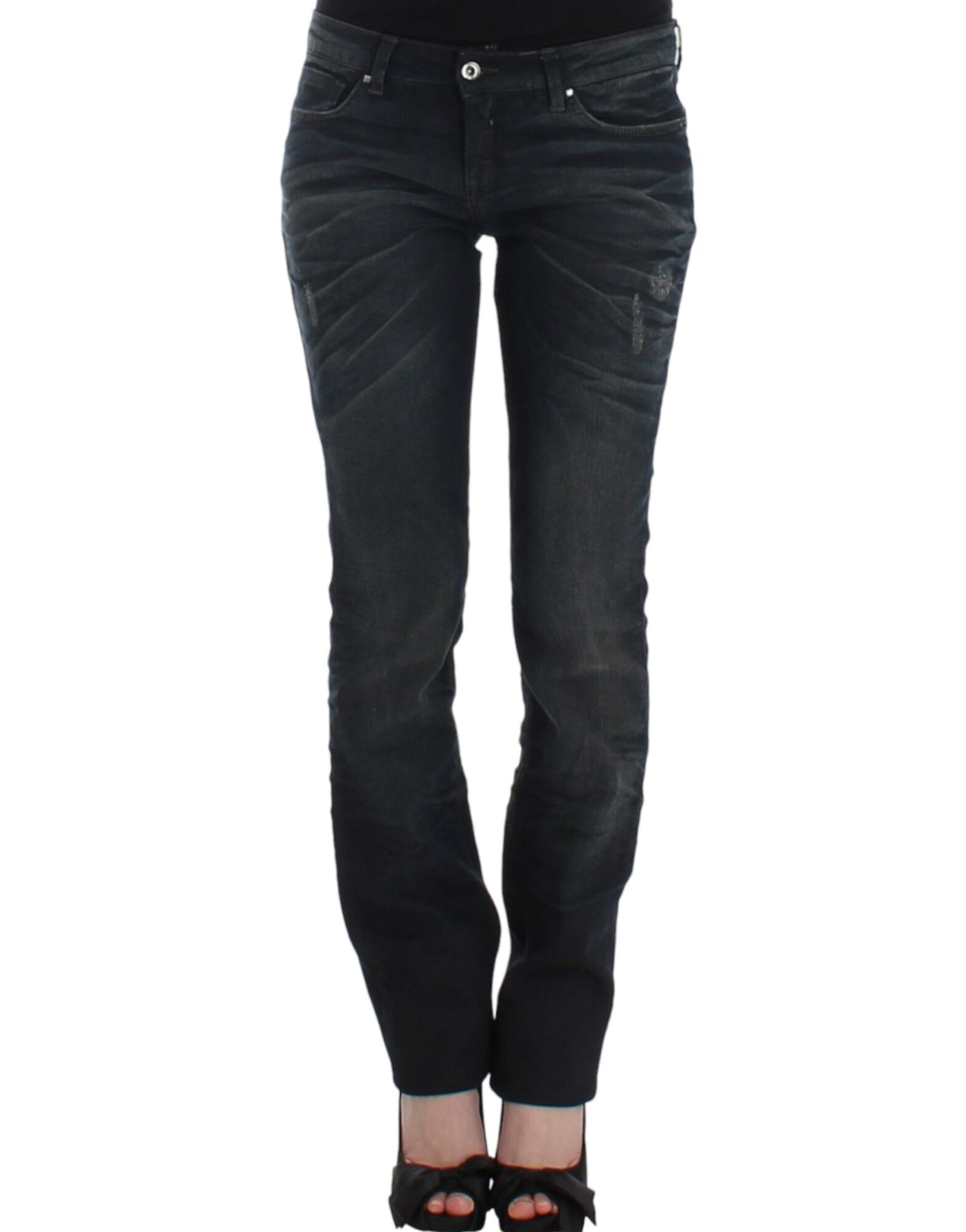 Costume National - Blue skinnny leg jeans