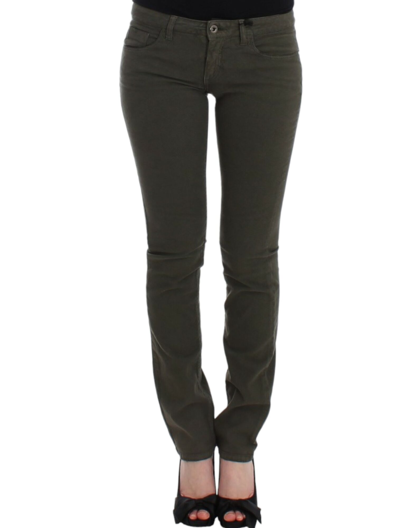 Costume National - Green slim leg jeans
