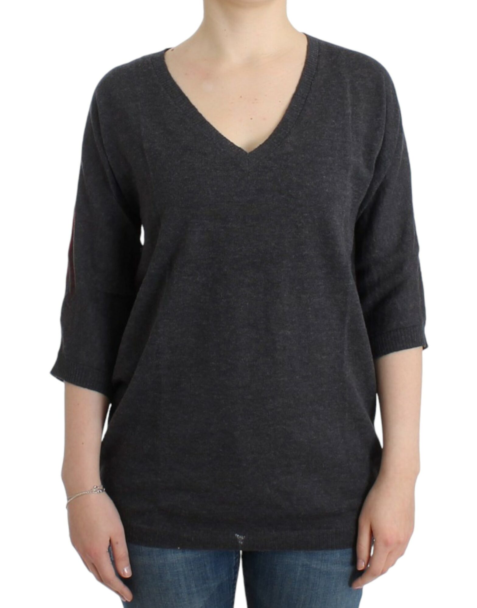 Costume National - Gray short sleeved sweater