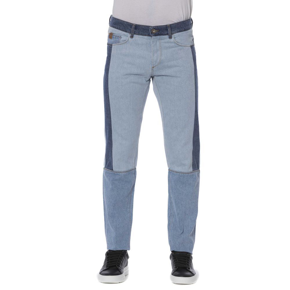 Trussardi Jeans - Blue Cotton Men Jeans