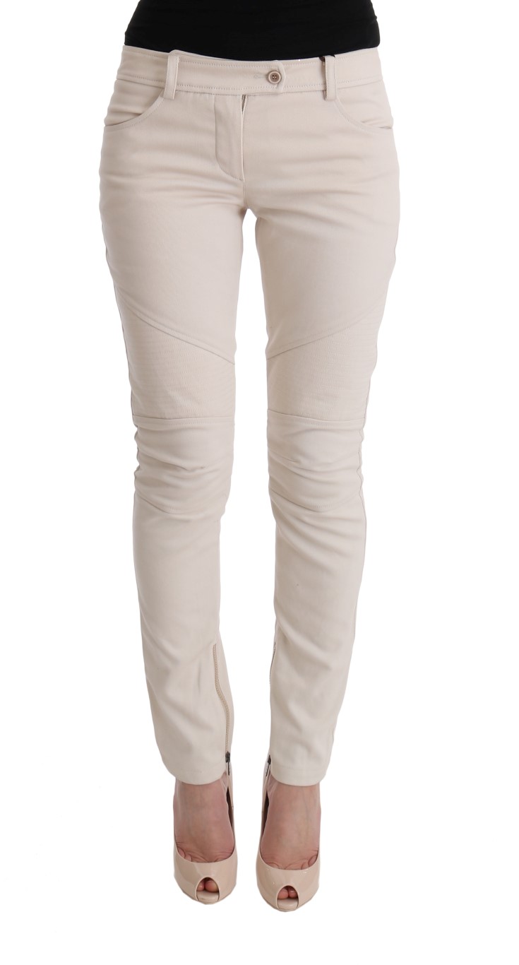 Ermanno Scervino - White Slim Fit Casual Jeans