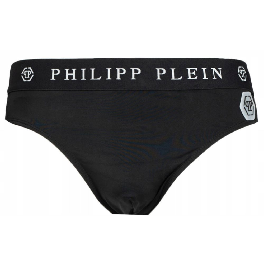 Philipp Plein - Black Polyamide Men Swimwear