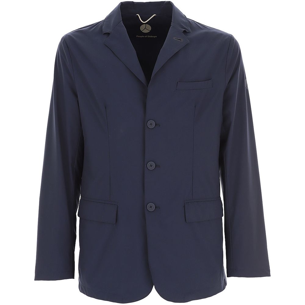 People Of Shibuya - Elegant Water-Repellent Blue Jacket