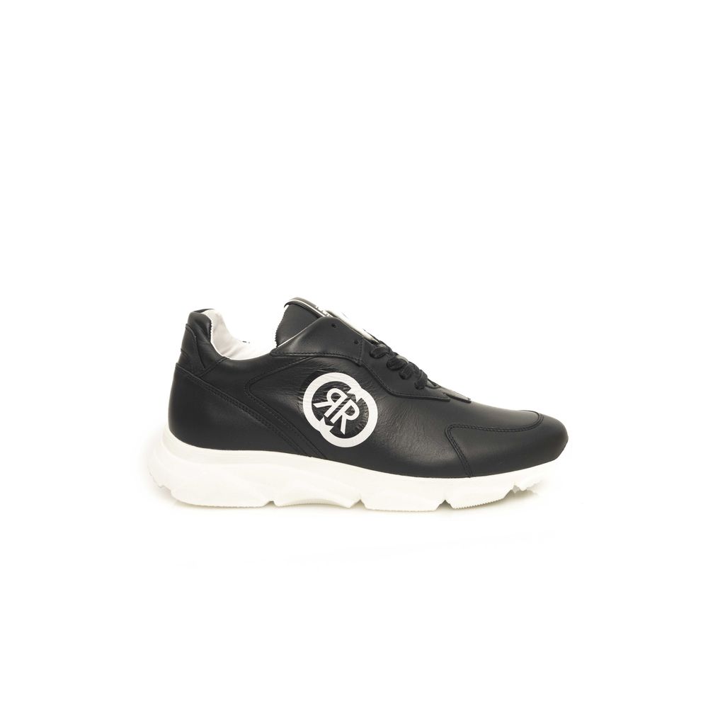 Cerruti 1881 - Blue Cowhide Men Sneaker