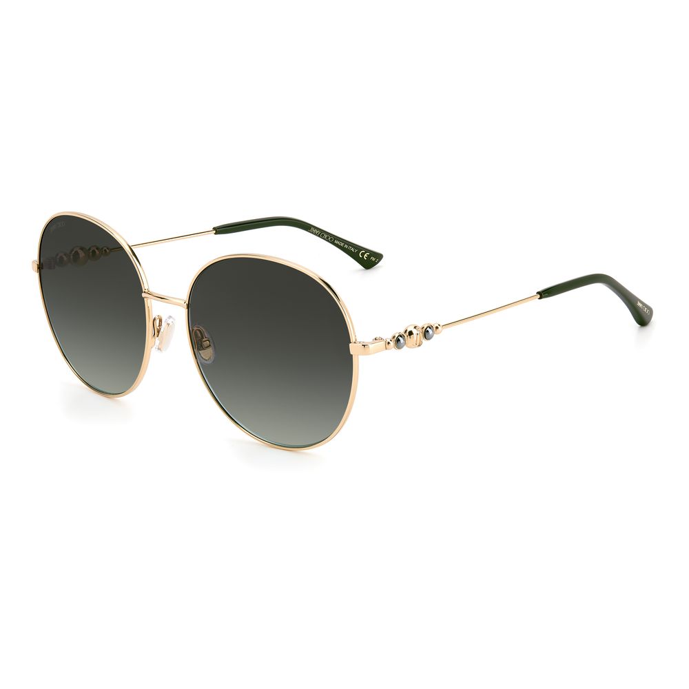 Jimmy Choo - Green Stainless Steel Sunglasses