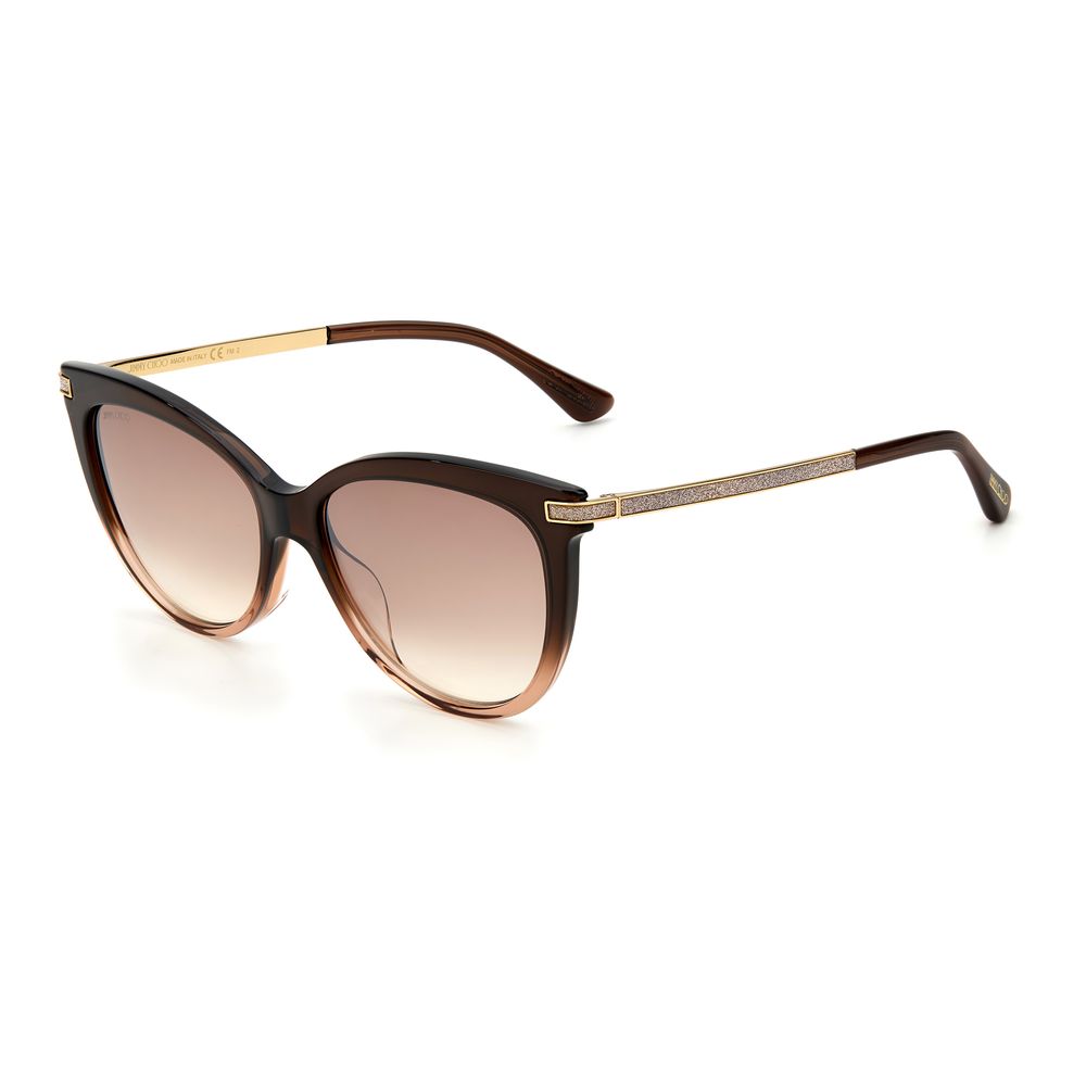 Jimmy Choo - Brown Acetate Sunglasses