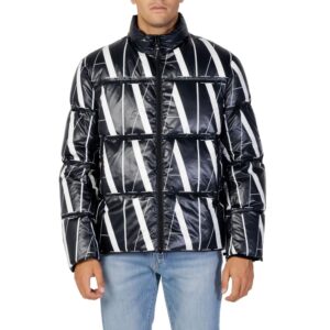Black Polyester Jackets & Coat