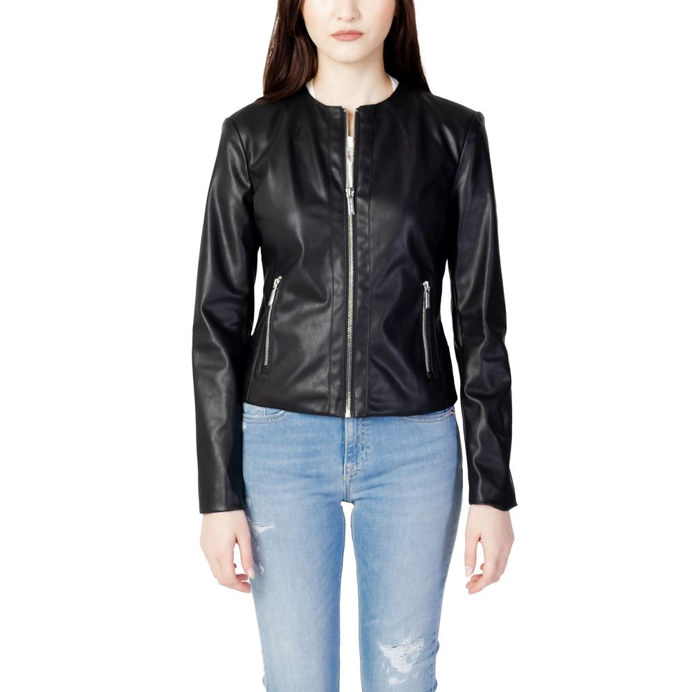 Armani Exchange - Black Leather Jacket