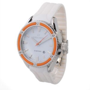 White Synthetic Sport Watch