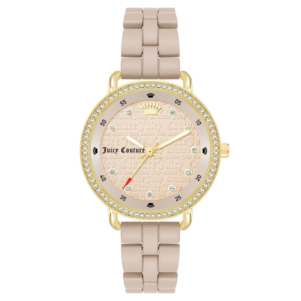 Juicy Couture - Beige Metal Watch