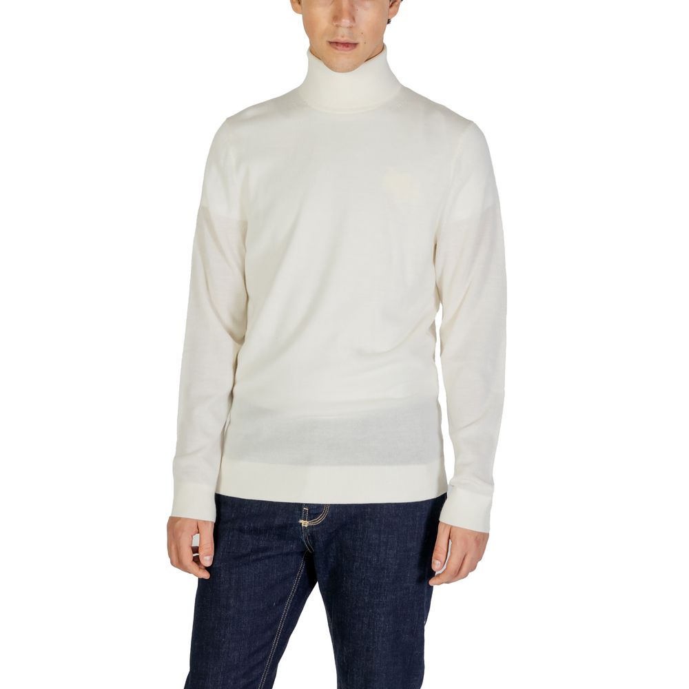Calvin Klein Jeans - Cream Wool Turtleneck