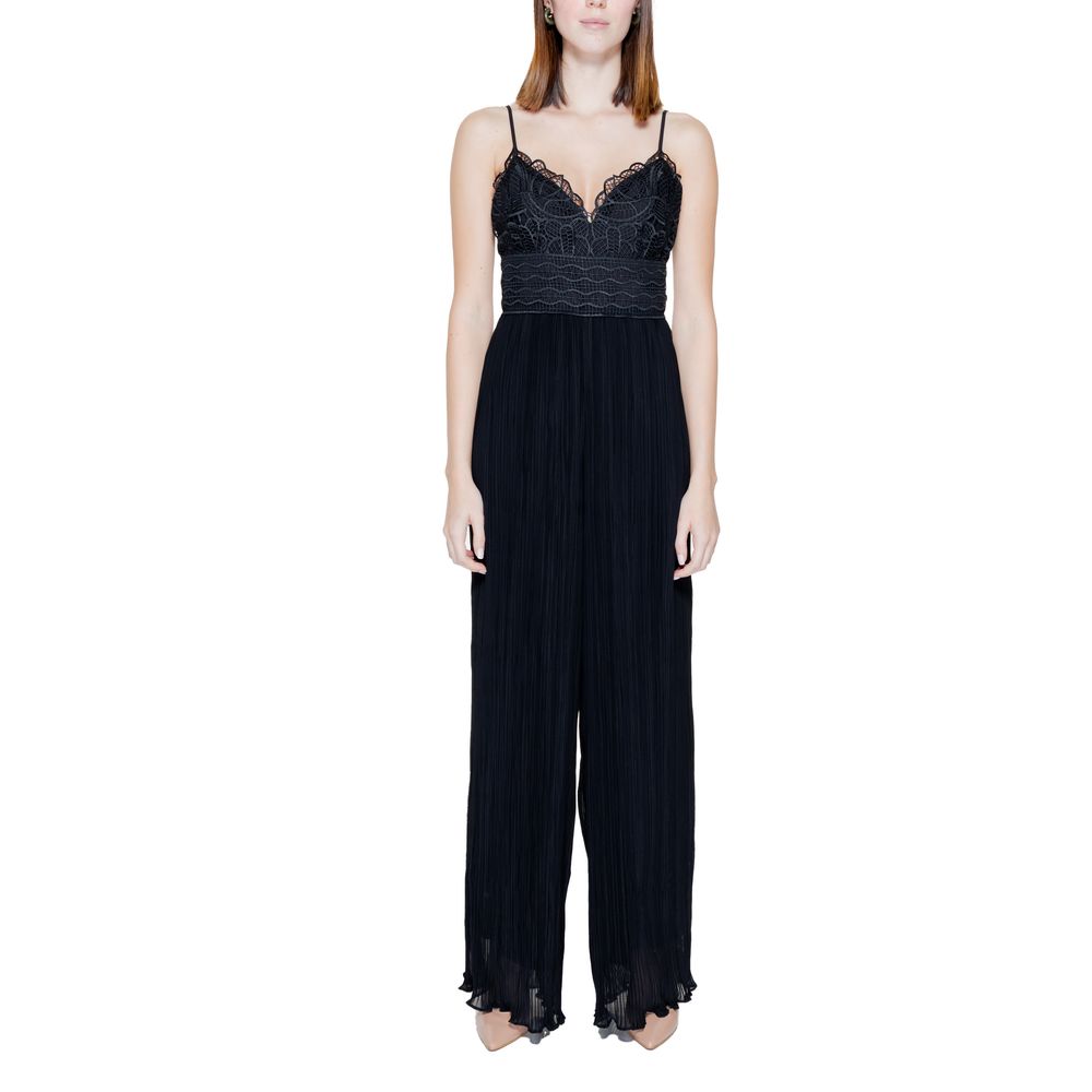 Guess - Black Polyester Jumpsuit
