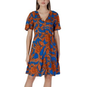 Blue Viscose Midi