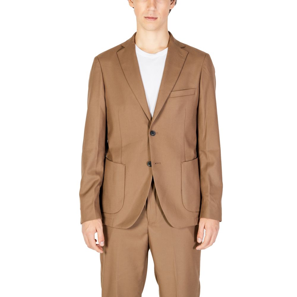 Hamaki-Ho - Beige Polyester Blazer