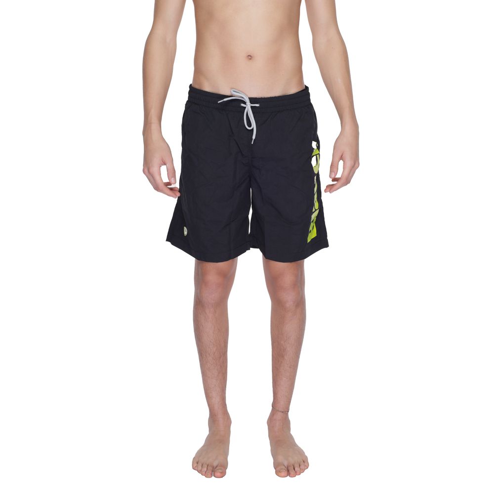Blauer - Black Polyamide Swim Short