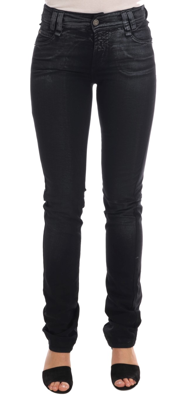 John Galliano - Gray Wash Cotton Stretch Regular Fit Jeans