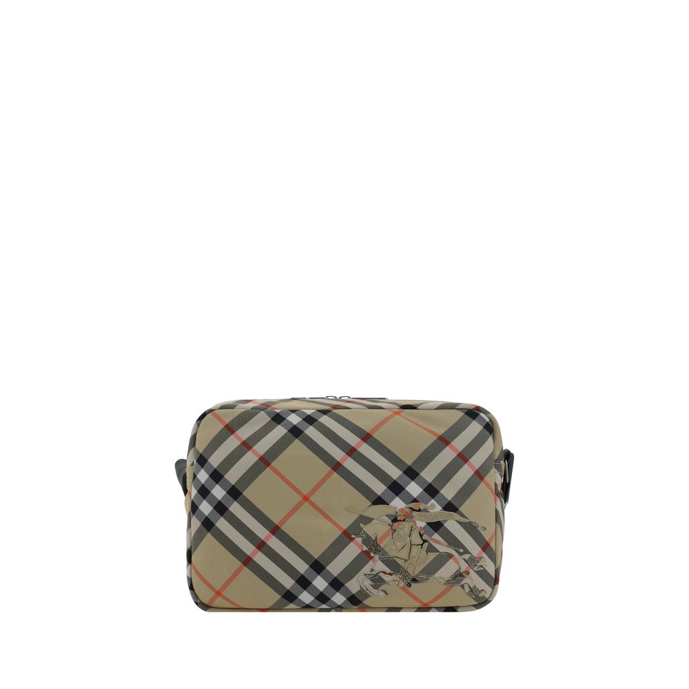 Burberry - Beige Polyester Shoulder Bag