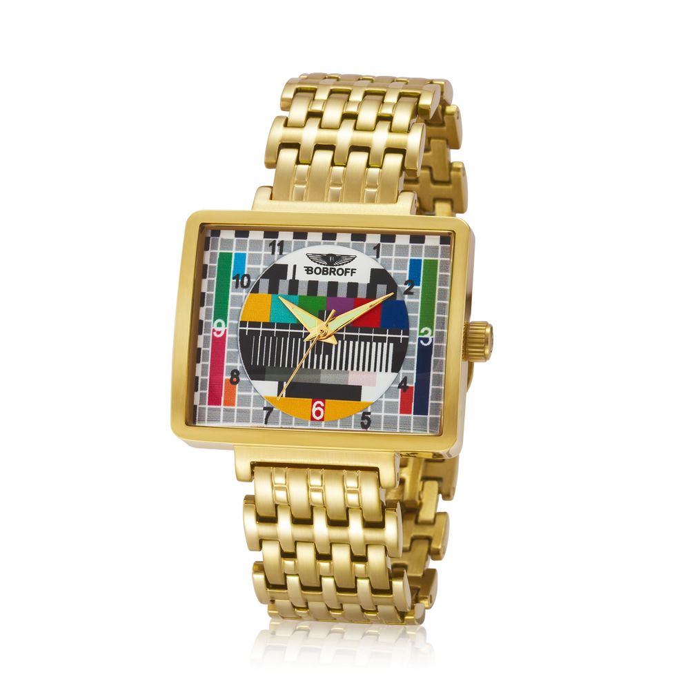 Bobroff - Gold Stainless Steel Watch