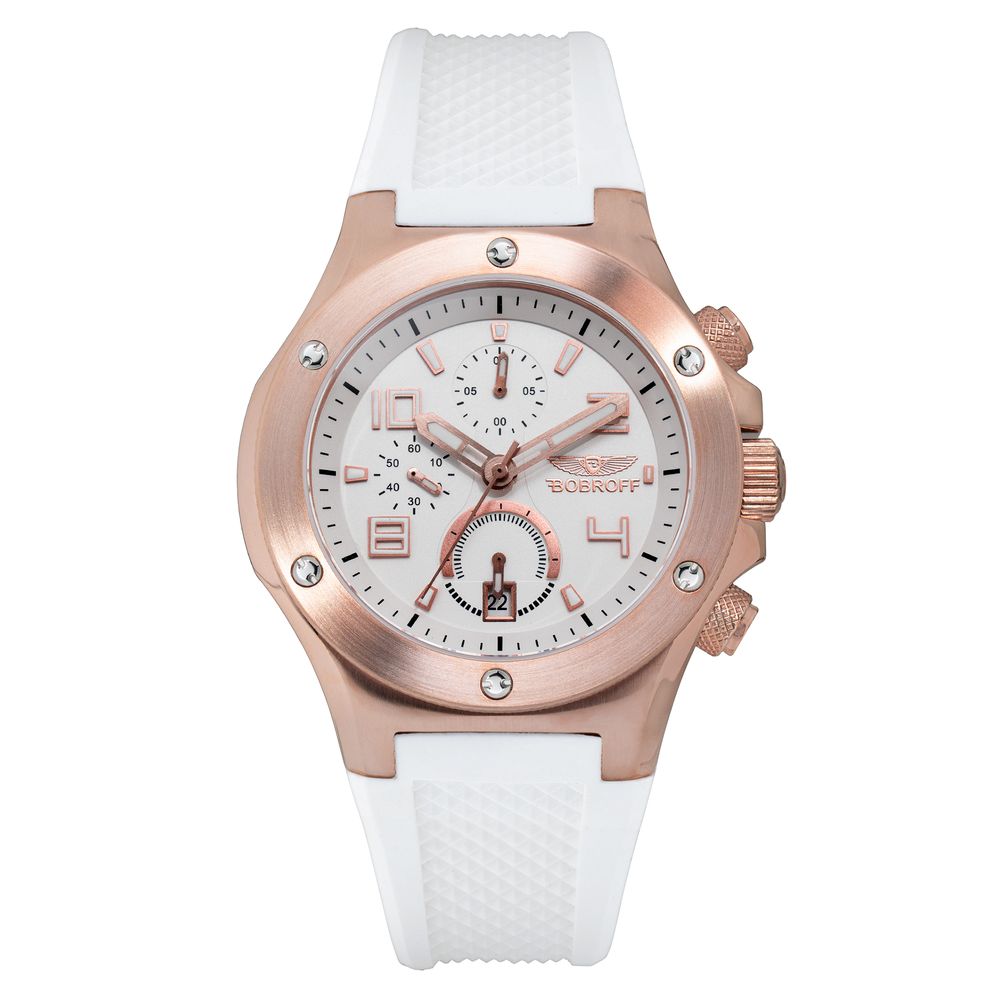 Bobroff - White Rubber Watch