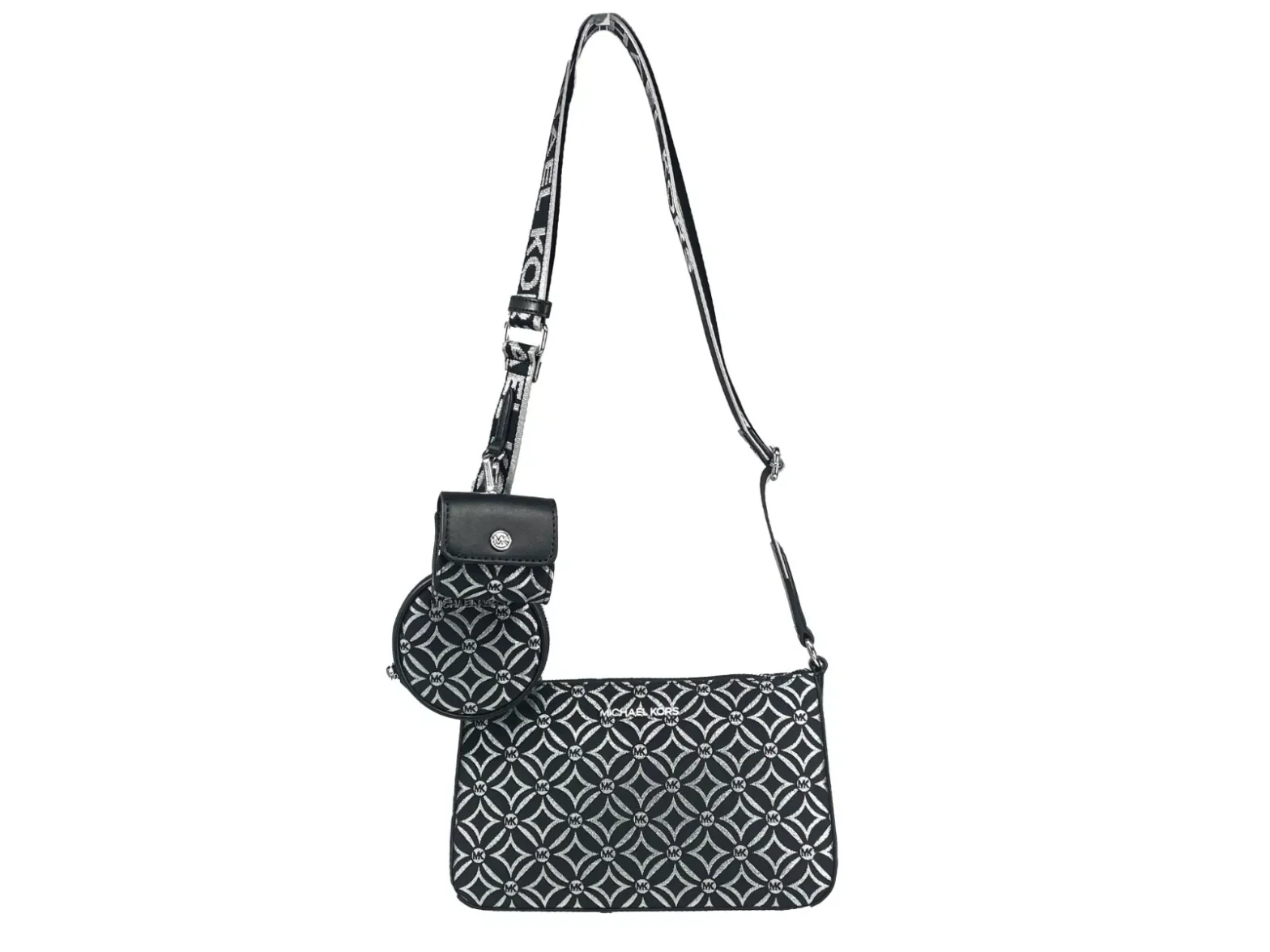 Michael Kors - Crossbody Tech Attachment Bag Purse Black