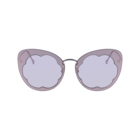 Purple Metal Sunglasses