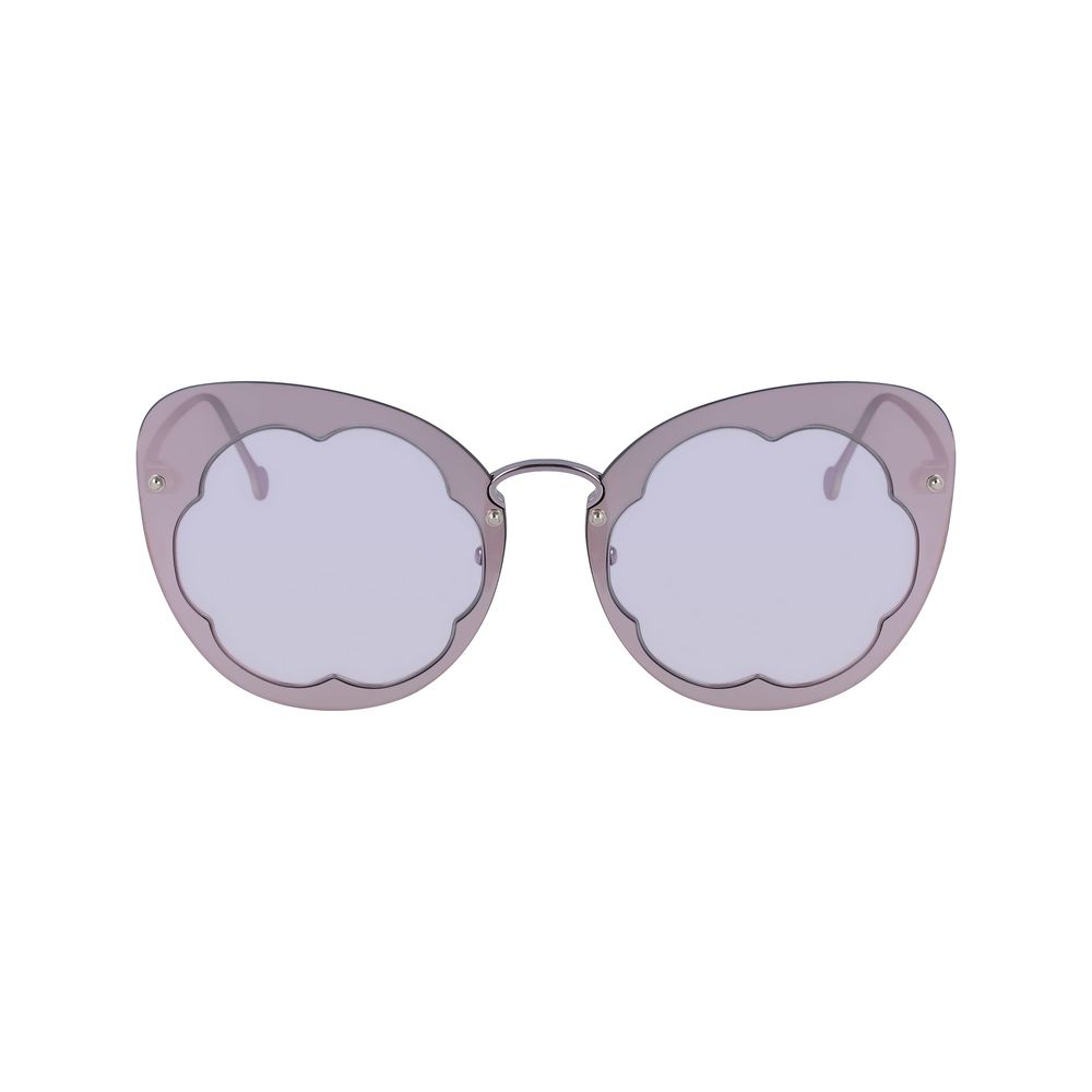 Salvatore Ferragamo - Purple Metal Sunglasses