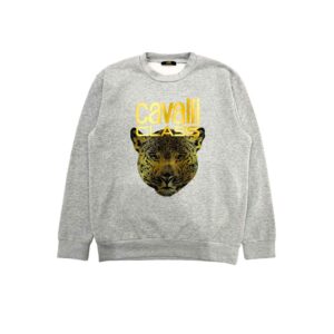 Gray Polyester Men Sweater