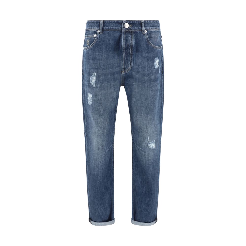 Brunello Cucinelli - Worn-out Jeans