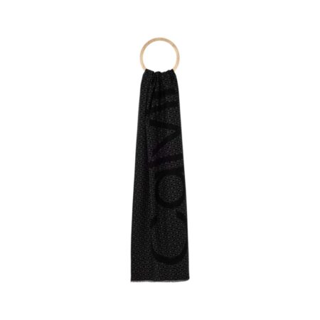 Black Marabou Scarf