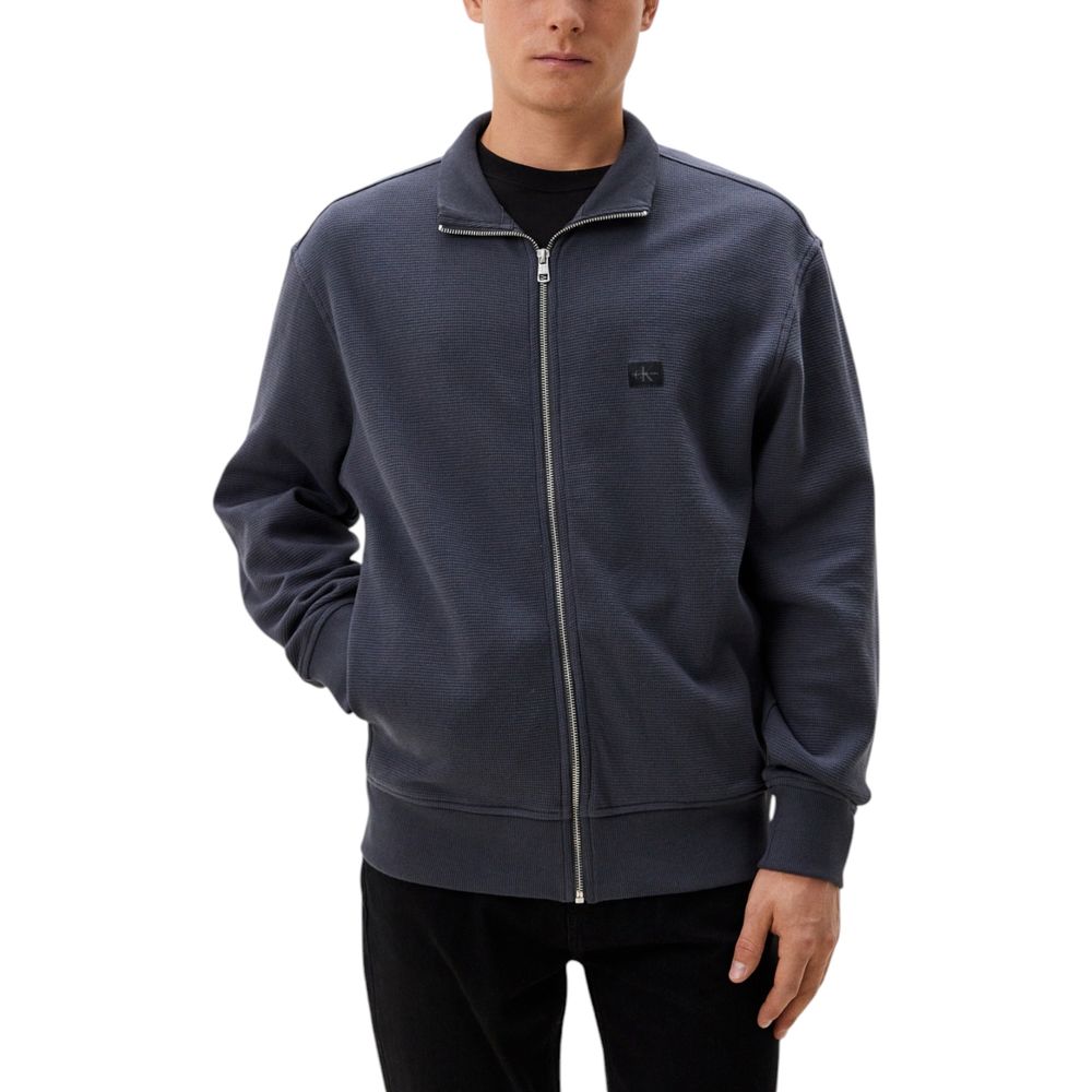 Calvin Klein Jeans - Gray Recycled Cotton Cardigan