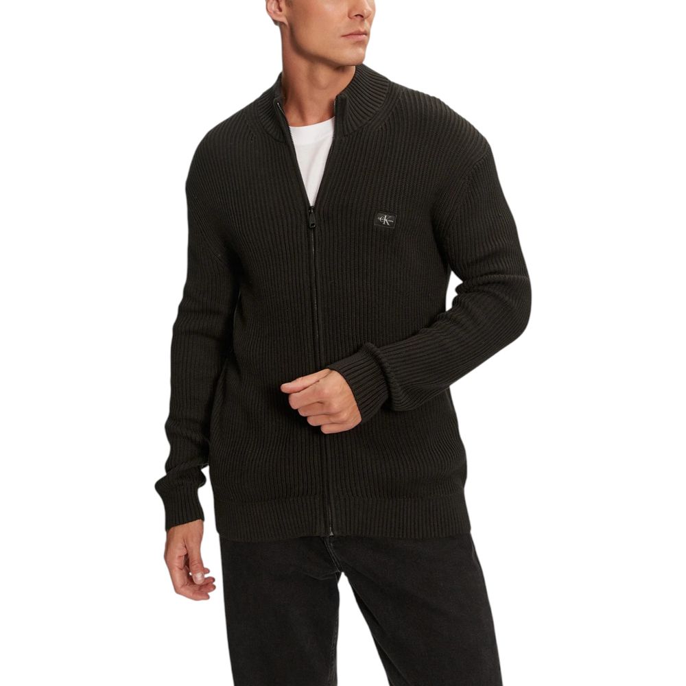 Calvin Klein Jeans - Black Cotton Cardigan